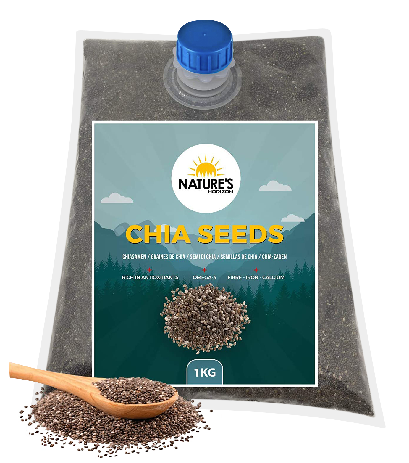 Chia Seeds 1kg | Organic Wonders UK
