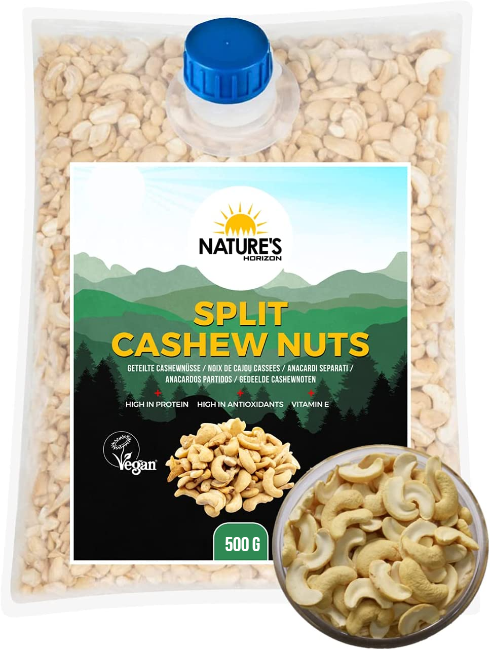 Split Cashew Nuts 500g
