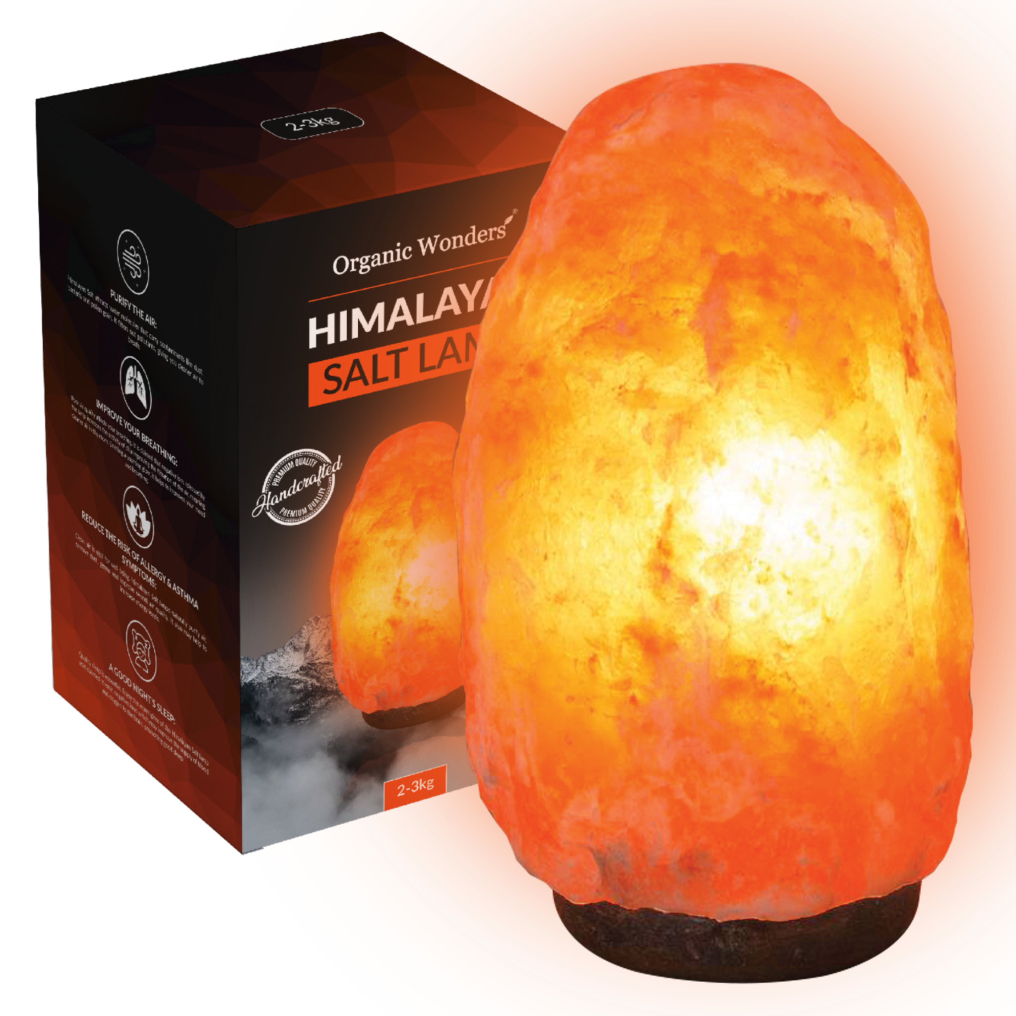 Himalayan Salt Lamp | Organic Wonders UK