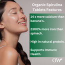 Organic Spirulina Tablets – 3-Month Supply for Vitality