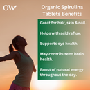 Organic Spirulina Tablets – 3-Month Supply for Vitality