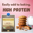 Organic Ground Flaxseeds – Nutrient-Rich Superfood 900g