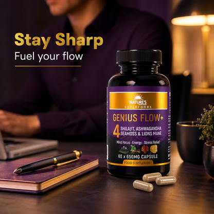 Genius Flow+ Adaptogenic Blend