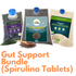 Gut Support Bundle | Cleanse Gut | Glowing Hair, Skin & Nails & High Iron ( Tablets or Powder )