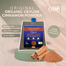Organic Cinnamon Powder 500g - Organic Wonders UK