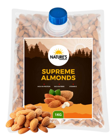 Californian Whole Almonds 1kg | Organic Wonders UK