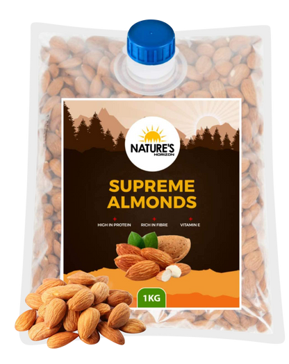 Californian Whole Almonds 1kg | Organic Wonders UK