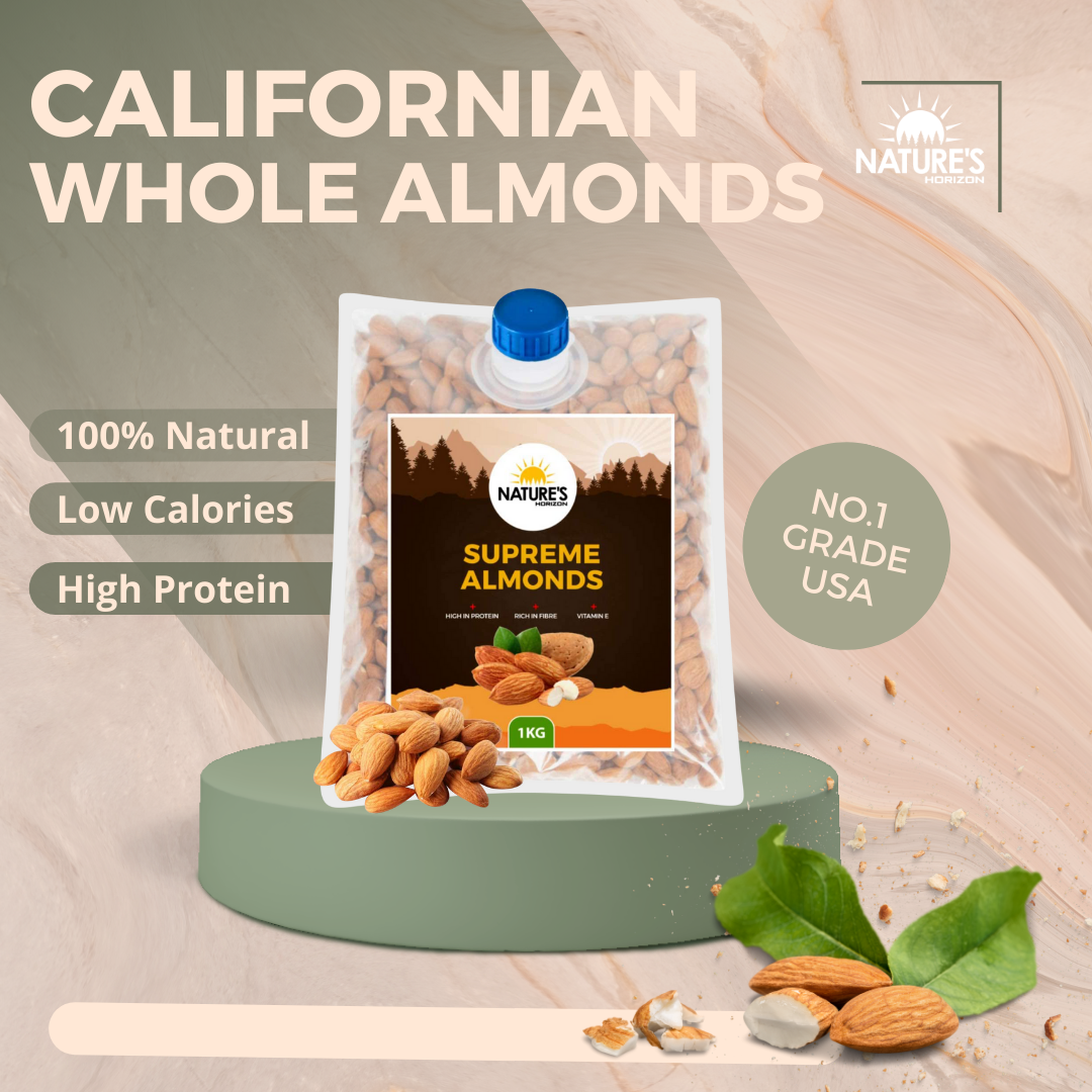Supreme Whole Almonds | Organic Wonders UK