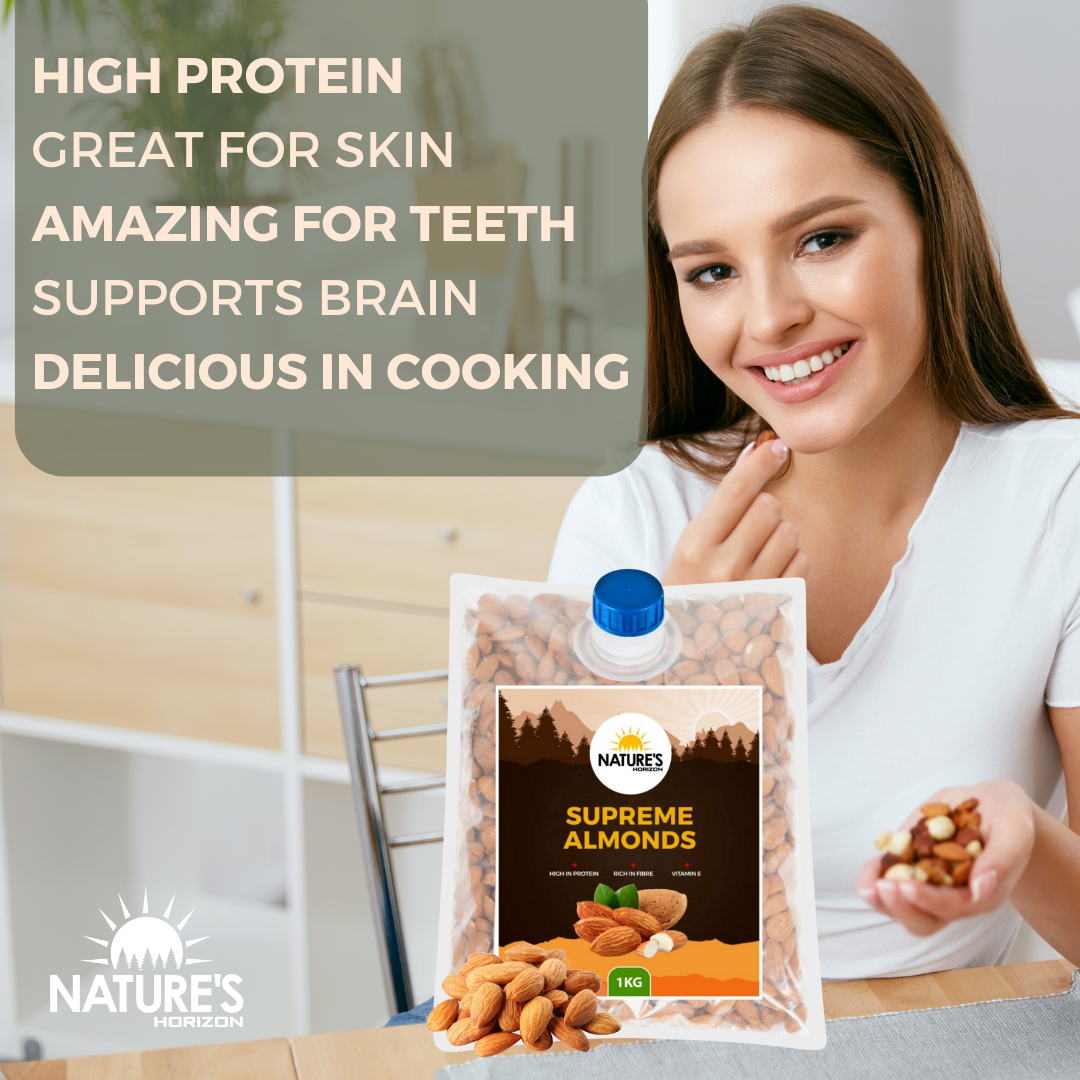 Supreme Whole Almonds | Organic Wonders UK