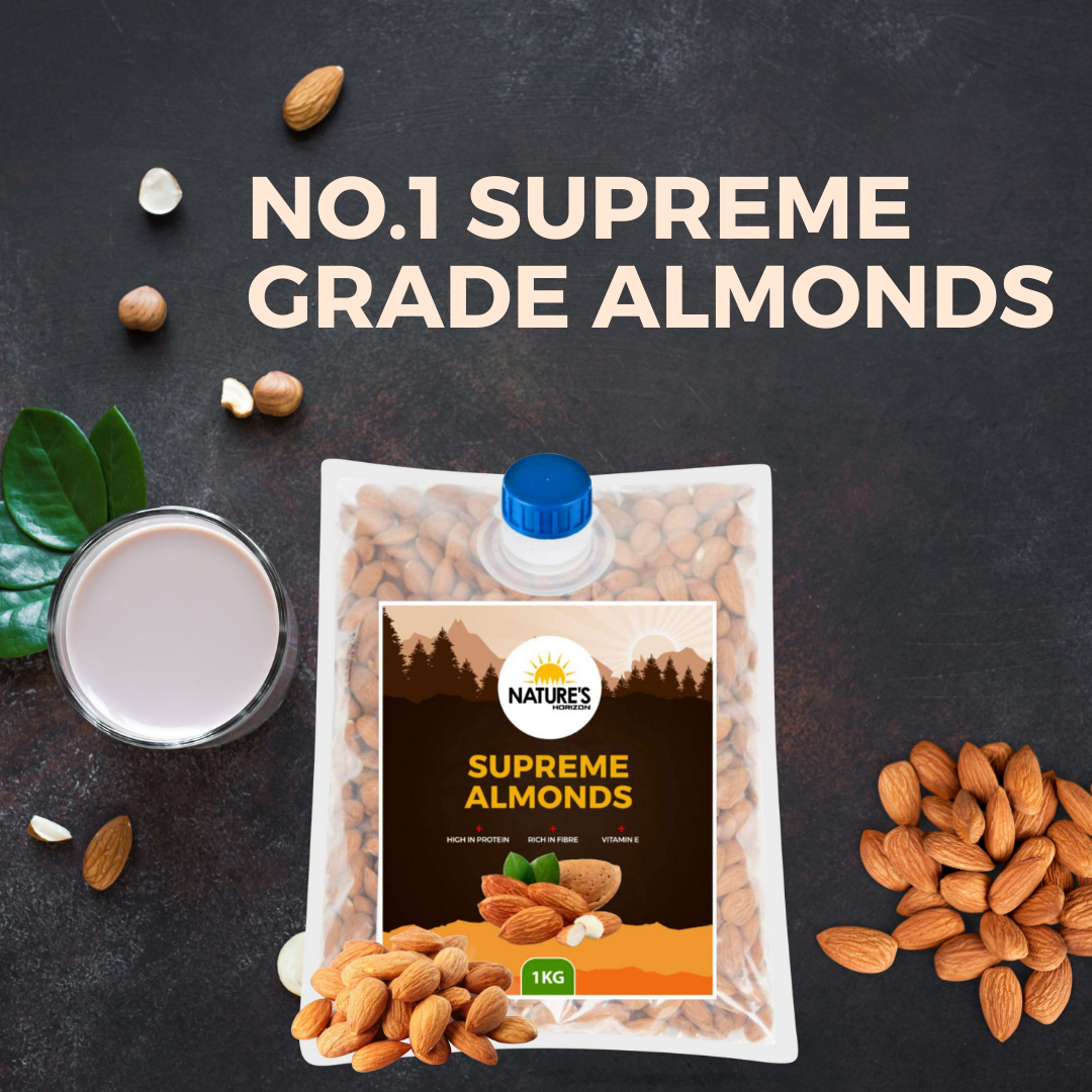 Supreme Whole Almonds | Organic Wonders UK