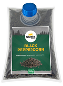 Whole Black Peppercorn 500g | Organic Wonders UK