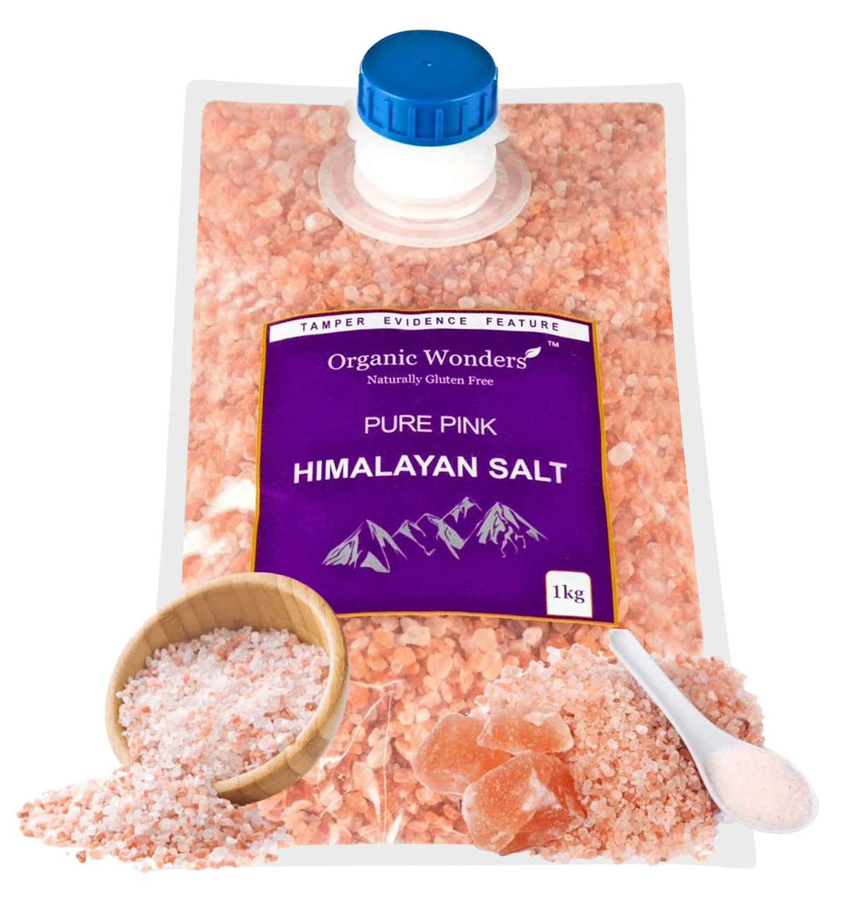 Pure Pink Himalayan Salt (Coarse) 1kg | Organic Wonders UK