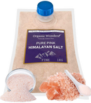 Pure Pink Himalayan Salt (Fine) 1kg | Organic Wonders UK
