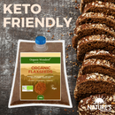Organic Flaxseeds / Linseeds 1kg | Organic Wonders UK