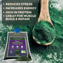 Organic Spirulina Powder 500g | Organic Wonders UK