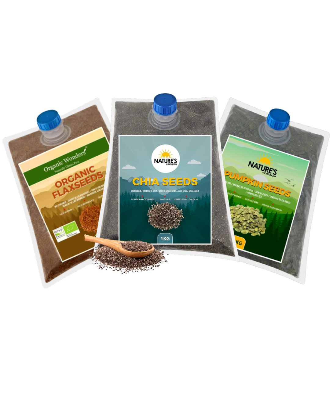 Breakfast Super Seed Bundle | Organic Wonders UK