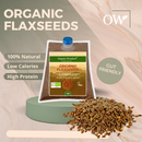 Organic Flaxseeds / Linseeds 1kg | Organic Wonders UK