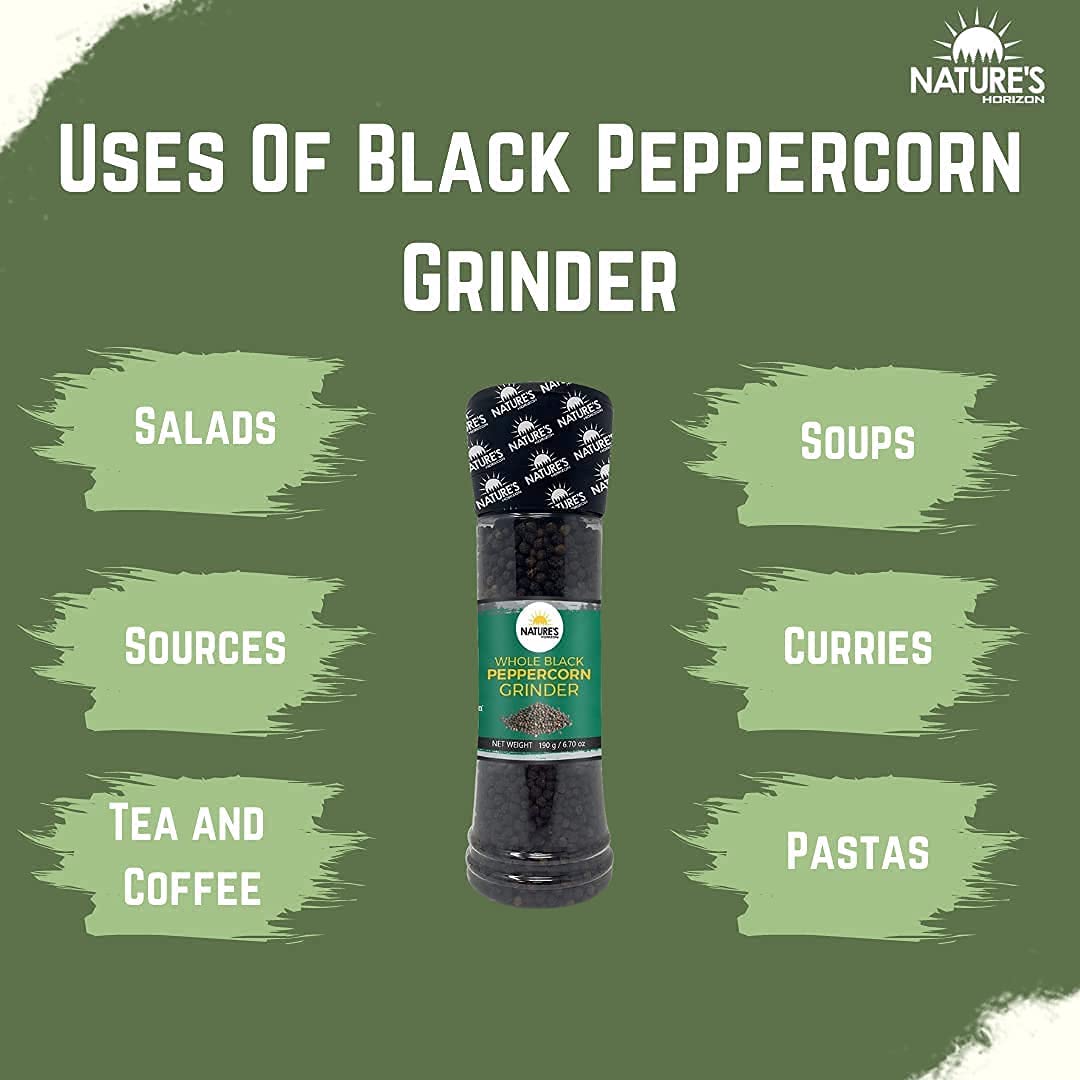 Salt & Pepper Grinder Bundle - Organic Wonders UK