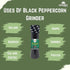 Salt & Pepper Grinder Bundle - Organic Wonders UK